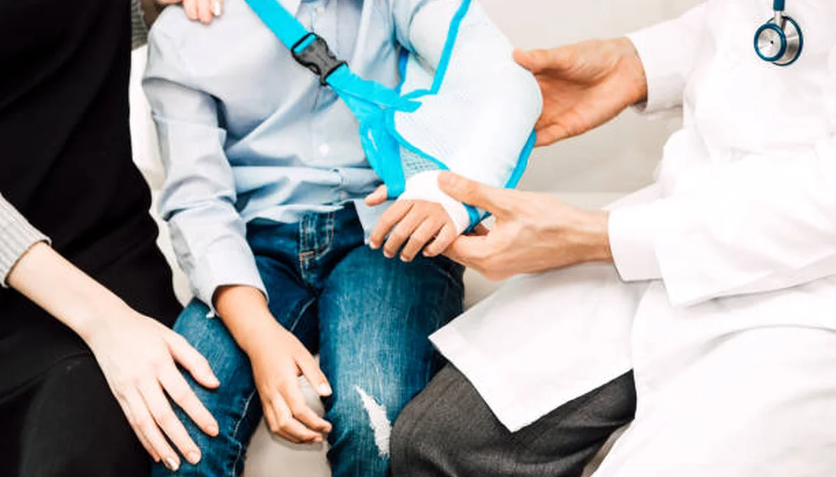 Medical documentation of a child's dog bite injury for an insurance claim in North Carolina